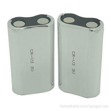 Primary Li-MnO2 battery, CR-V3 with 3.0V voltage and 3000mAh capacity, high energy